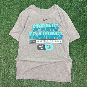Grey Nike Spring Training 2020 Grapefruit League cotton t-shirt